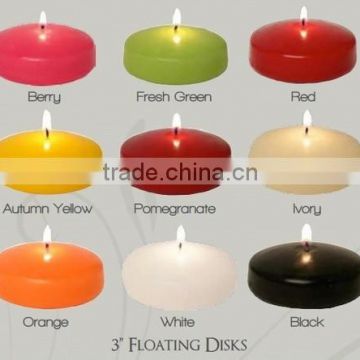 3" floating candles factory in China