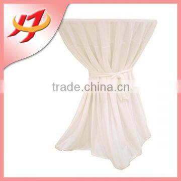 Factory wholesale custom made cocktail white tablecloth wedding