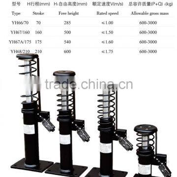 Elevator Oil Buffer YH66, YH67, YH67A, YH68, Black