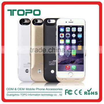 Reality 6000mAh Portable External Phone case Battery Charger Power Bank Pack Cover Case For iPhone 6 6s