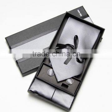 Men's 100% Woven Silk Tie With Hanky photo-3