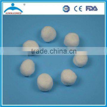 High quality wholesale medical cotton ball, sterilize cotton ball