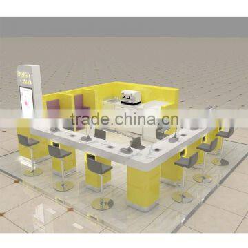 Fashionable Cosmetic Product Display Stands Cosmetic Display Shelf photo-4