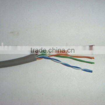 White jacket electrical copper pvc telephone wire