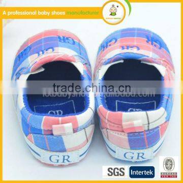 2016 Comfortable Breathable Soft Sole Baby Canvas Shoes photo-4