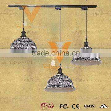 Scandinavian Premium 2016 New Vintage Pendant Lamp Snow White Industrial Track Light Dome Ring Ceiling Light