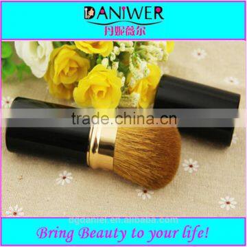 Wholesale Black Retractable makeup brush with animal hair Makeup powder brush