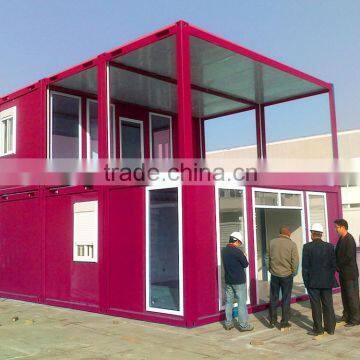 Export to Malaysia 2-story prefabricated container house