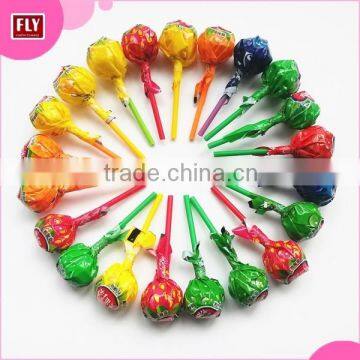 Hot Sale 18g Fruit Flavor Big Bom Lollipop Candy