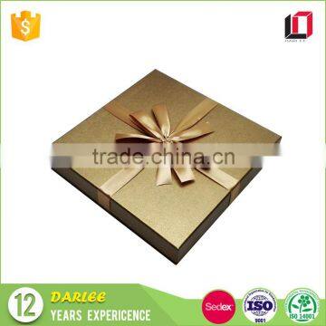 Wholesale China Factory Cardboard Paper Custom Printing Luxury t Shirt Packaging Box With Ribbon
