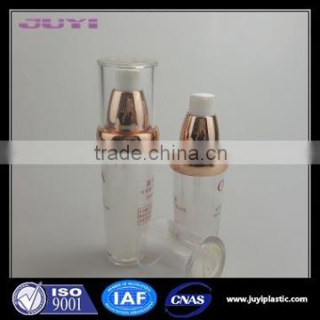 new design transparent acrylic cosmetic serum bottles