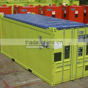 40ft open top container