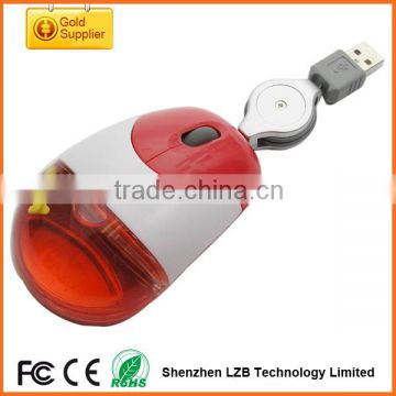 small liquid mouse, liquid mouse with wire for customized gift