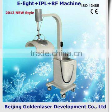 2013 Hot Selling Multi-Functional Beauty Freckle Removal Equipment E-light+IPL+RF Machine Electronics Personal Product Skin Lifting