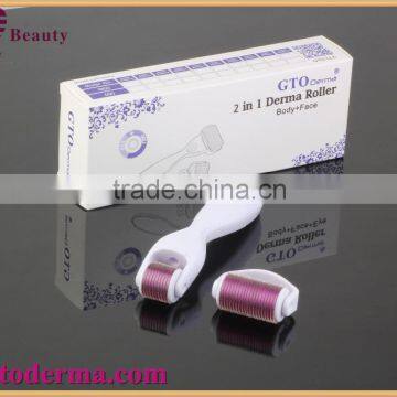 2 In1 Derma Roller Dermaroller 600/1200 Needles With 2 Replaceable Roller photo-2