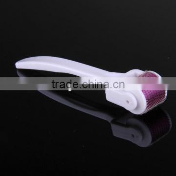 White straight handle Medical Stainless steel 540 mts derma roller/microneedle roller-L015