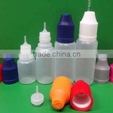 volume 5- 50ml Empty Plastic pe Dropper Bottles Squeezable e-juice E-Liquid bottle with Childproof Cap