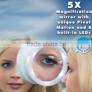 Swivel Brite MIRROR LED LIGHTS Swivel Brite Cosmetic 8x Magnifying Glass 360 photo-3