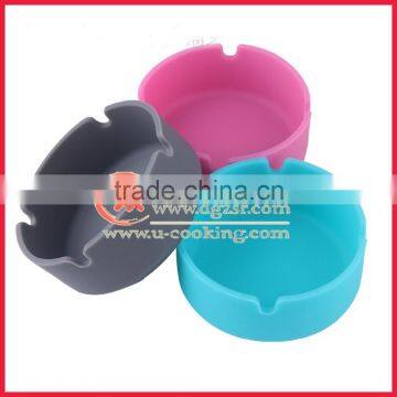 Most popular logo printed portable silicone ashtray