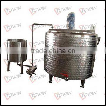 1000L SS304 Emulsification Tank With Pump and Storage Tank