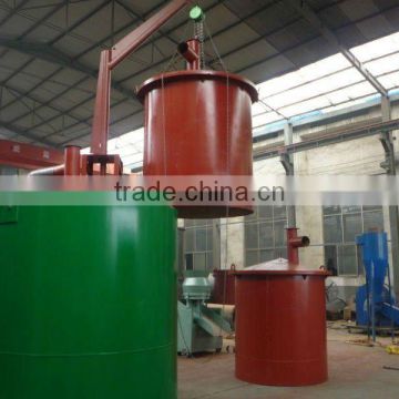 Continuous carbonization furnace to make wood charcoal