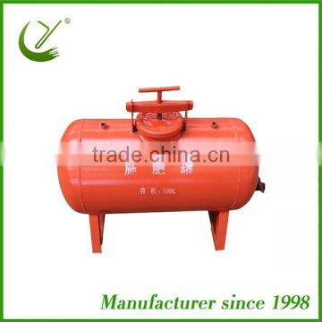 Fertilizer tank used for drip irrigation system in farm irrigation