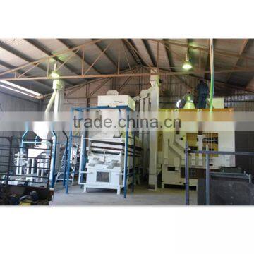 cereal grain barley seed processing plant