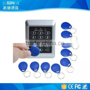 rfid door access key fob for access control system