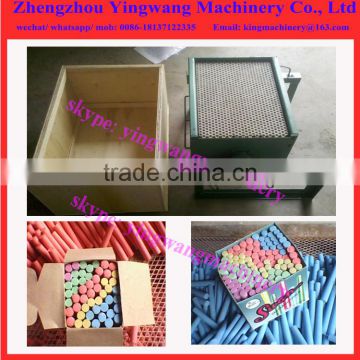 gypsum powder chalk plant/ school chalk machine with 800 moulds hole