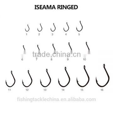 Wholesale Iseama fishing hooks with ring