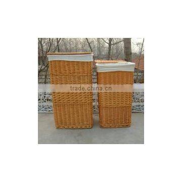 Folding bamboo basket weaving wholesale bamboo basket made in china