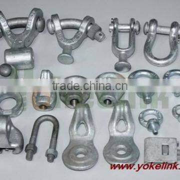 1/2''galvanized Rod Grounding Earthing Clamp for Pole Line Hardware photo-2