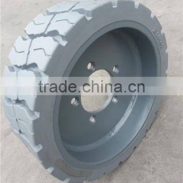 Solid Tires for JLG Haulotte Scissor Lift Replacement Tires 12.5x4.25 photo-6