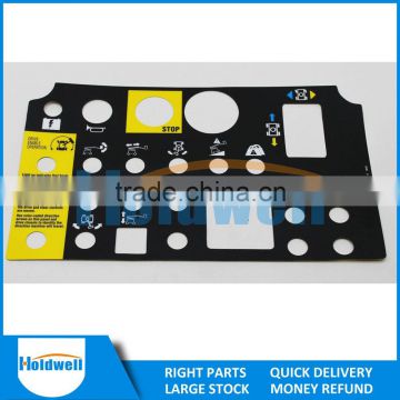 HOLDWELL High Quality Control Panel Decal/Overlay 72081 72081GT