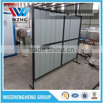 colorbond solid temporary metal steel sheet hoarding fence