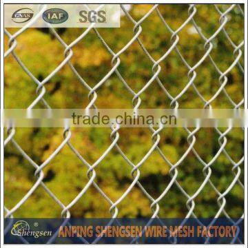 Hot Dipped galvanized chain link fence