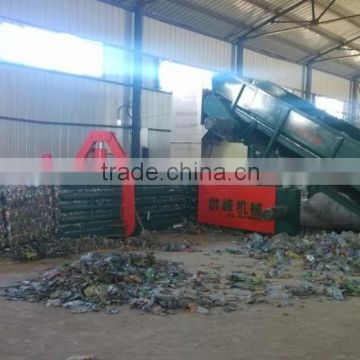 Automatic hyraulic scrap plastic baler/ PET bottle baler/ Plastic film baler