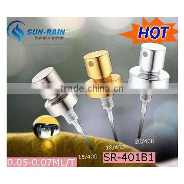 popular crimp pump perfume sprayer