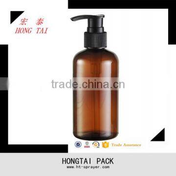 250ml new products plastic amber pet bottle