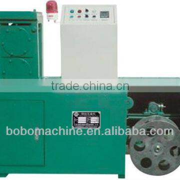 Wire flattening machine for flexible hose