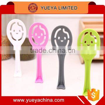 cute smily face designed non-stick standing spoon