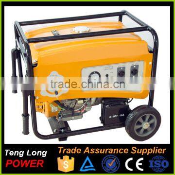 AC Single Phase Powerful 5KW Gasoline Generator For Sale In India