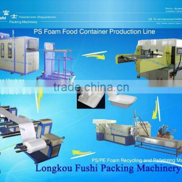 PS Food Container Vacuum Forming Machine