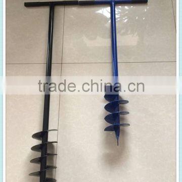 Post Hole Fence Manual Hand Drill Digger Earth Auger