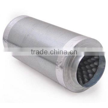 6" Inch Inline Muffler Noise Reducer Silencer for Duct Fan Blower Carbon Filter photo-3