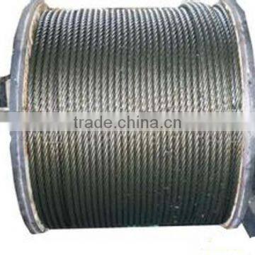 ungalvanized steel wire rope for ordinary use