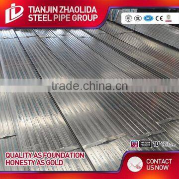 Q195 Q235 Q345 Material Welded Square Hollow Galvanized Steel Tube With CE Certificate photo-3