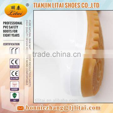 Men Women High Cut PVC Material Food Factory Worker Boots photo-5