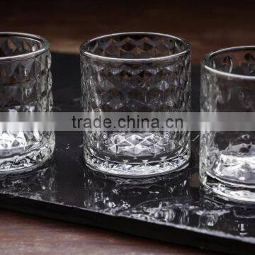 2017 New Arrival Round Candle Holder 6OZ Glass Cup photo-2