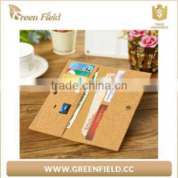 Eco Friendly Material Slim Men Cork Wallet With Rfid Blocking photo-3